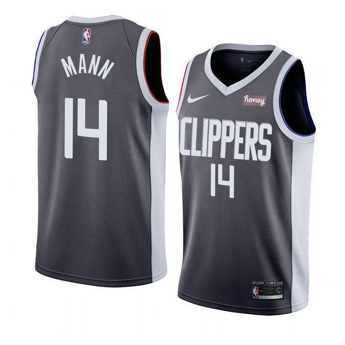 LA Clippers 2021 Terance Mann Earned Edition Swingman Jersey Black LA Clippers 2021 Terance Mann Earned Edition Swingman Jersey Black