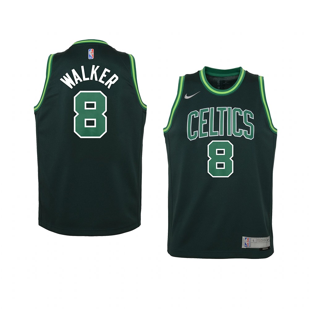 Youth Boston Celtics Kemba Walker 2021 Earned Edition Swingman Green Jersey Youth Boston Celtics Kemba Walker 2021 Earned Edition Swingman Green Jersey