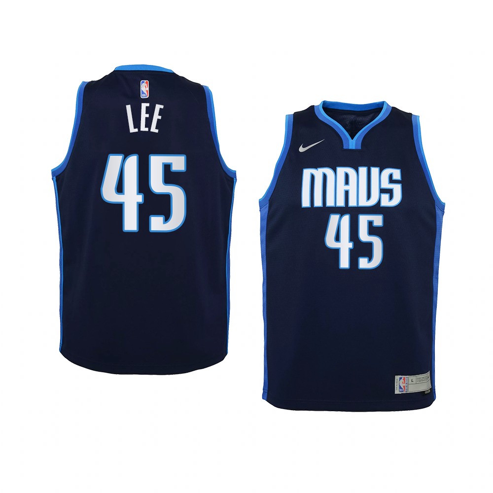 Youth Dallas Mavericks Courtney Lee 2021 Earned Edition Swingman Navy Jersey Youth Dallas Mavericks Courtney Lee 2021 Earned Edition Swingman Navy Jersey