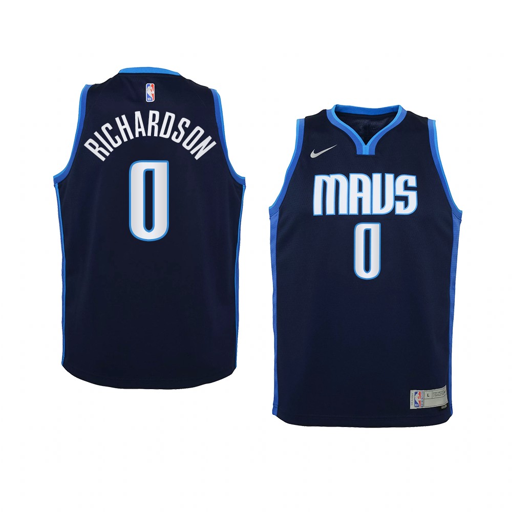 Youth Dallas Mavericks Josh Richardson 2021 Earned Edition Swingman Navy Jersey Youth Dallas Mavericks Josh Richardson 2021 Earned Edition Swingman Navy Jersey