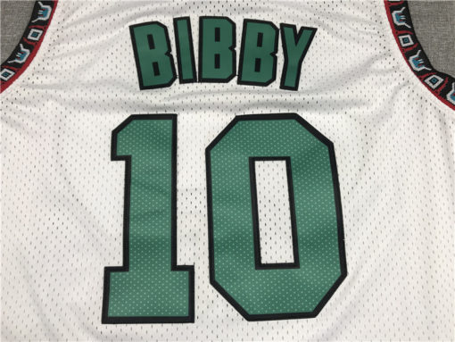 Mike Bibby 10 Vancouver Grizzlies Home 2000-01 White Swingman Jersey Mike Bibby 10 Vancouver Grizzlies Home 2000-01 White Swingman Jersey