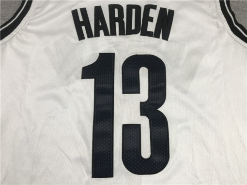 James Harden 13 Brooklyn Nets 2020-21 Association White Jersey James Harden 13 Brooklyn Nets 2020-21 Association White Jersey