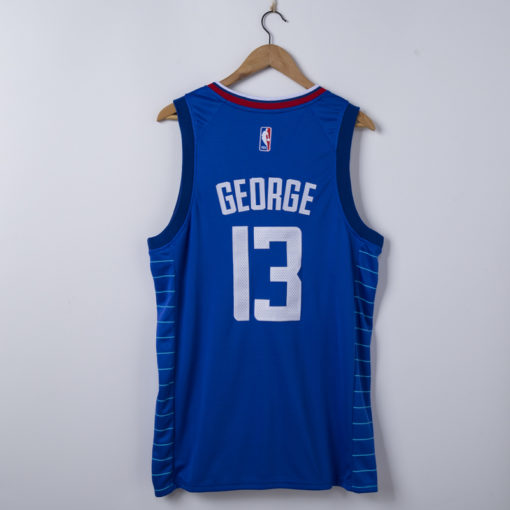 Paul George 13 Los Angeles Clippers 2020 Royal Swingman Jersey Paul George 13 Los Angeles Clippers 2020 Royal Swingman Jersey