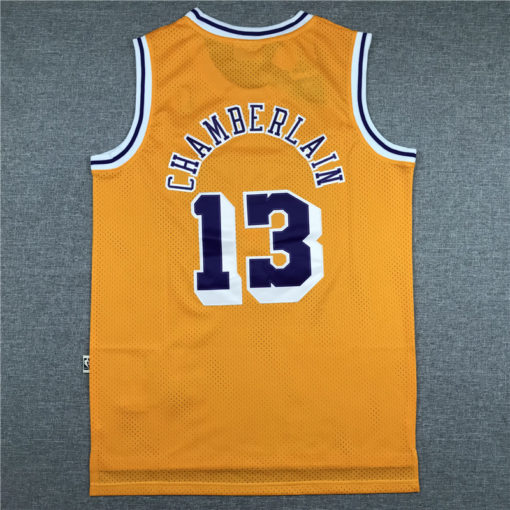 Wilt Chamberlain 13 Los Angeles Lakers Gold Hardwood Classic Swingman Jersey Wilt Chamberlain 13 Los Angeles Lakers Gold Hardwood Classic Swingman Jersey