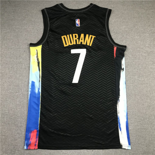 Kevin Durant 7 Brooklyn Nets 2021 Black City Edition Jersey Kevin Durant 7 Brooklyn Nets 2021 Black City Edition Jersey