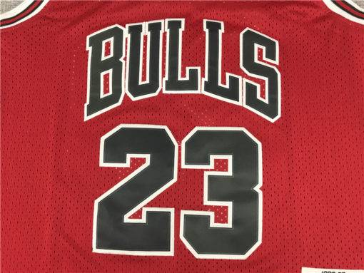 Michael Jordan 23 NBA Finals 96-97 Red Away Jersey Michael Jordan 23 NBA Finals 96-97 Red Away Jersey