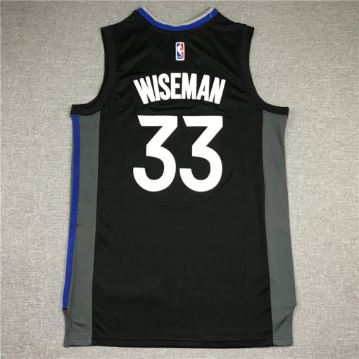 James Wiseman 33 Golden State Warriors 2020 City Black Jersey James Wiseman 33 Golden State Warriors 2020 City Black Jersey