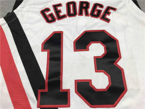 Paul George 13 Clippers 2019-20 White Throwback Buffalo Braves Jersey Paul George 13 Clippers 2019-20 White Throwback Buffalo Braves Jersey