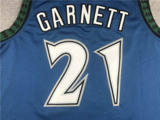 Kevin Garnett 21 Minnesota Timberwolves Retro Blue Jersey Kevin Garnett 21 Minnesota Timberwolves Retro Blue Jersey