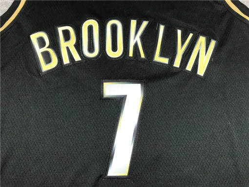 Kevin Durant 7 Brooklyn Nets Black Gold 2021 Swingman Jersey Kevin Durant 7 Brooklyn Nets Black Gold 2021 Swingman Jersey