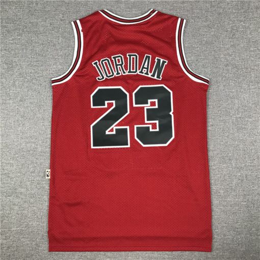 Michael Jordan 23 NBA Finals 96-97 Red Away Jersey Michael Jordan 23 NBA Finals 96-97 Red Away Jersey