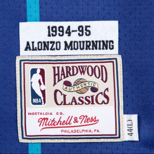 Jersey Charlotte Hornets Alternate 1994-95 Alonzo Mourning Jersey Charlotte Hornets Alternate 1994-95 Alonzo Mourning