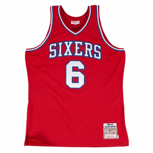 Julius Erving 1982-83 Jersey Philadelphia 76ers Julius Erving 1982-83 Jersey Philadelphia 76ers
