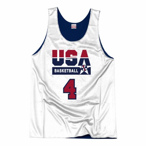 Reversible Practice Jersey Team USA 1992 Christian Laettner Reversible Practice Jersey Team USA 1992 Christian Laettner