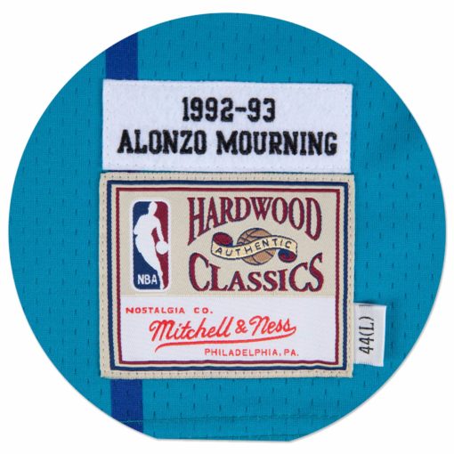 Alonzo Mourning 1992-93 Jersey Charlotte Hornets Alonzo Mourning 1992-93 Jersey Charlotte Hornets