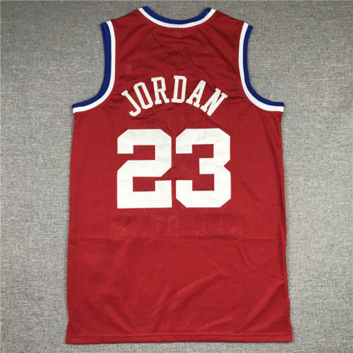 Michael Jordan 23 All-Star East 1989 Red Jersey Michael Jordan 23 All-Star East 1989 Red Jersey