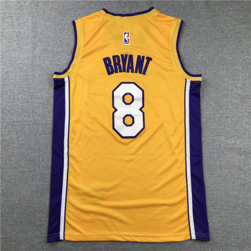 Kobe Bryant 8 Los Angeles Lakers Retro Retired Gold Edition Jersey Kobe Bryant 8 Los Angeles Lakers Retro Retired Gold Edition Jersey
