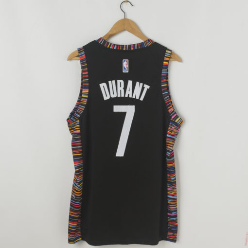 Kevin Durant 7 Brooklyn Nets 2019-20 City Black Jersey Kevin Durant 7 Brooklyn Nets 2019-20 City Black Jersey