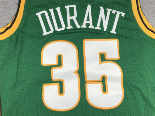 Kevin Durant 35 Seattle SuperSonics Green Hardwood Classics Jersey Kevin Durant 35 Seattle SuperSonics Green Hardwood Classics Jersey