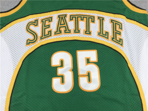 Kevin Durant 35 Seattle SuperSonics Green Hardwood Classics Jersey Kevin Durant 35 Seattle SuperSonics Green Hardwood Classics Jersey
