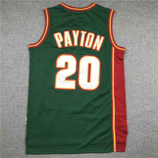 Gary Payton 20 Seattle Supersonics M&N Green HWC Jersey Gary Payton 20 Seattle Supersonics M&N Green HWC Jersey