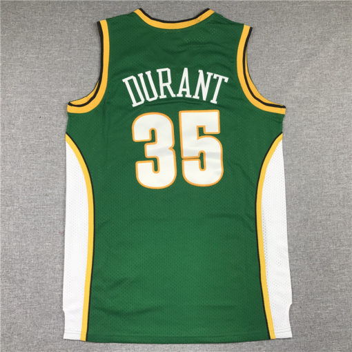 Kevin Durant 35 Seattle SuperSonics Green Hardwood Classics Jersey Kevin Durant 35 Seattle SuperSonics Green Hardwood Classics Jersey