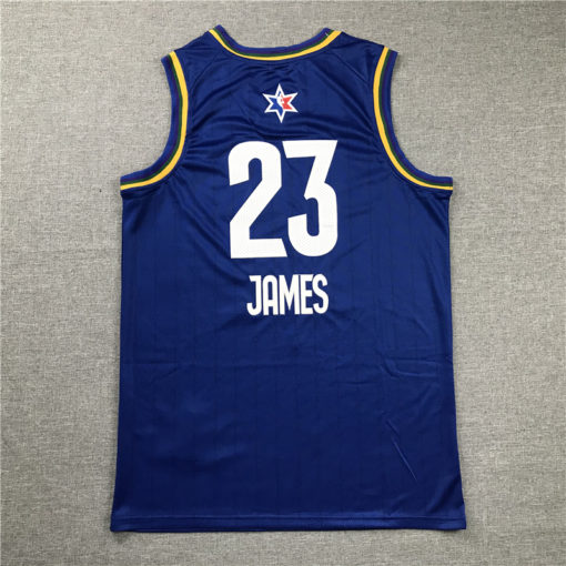 LeBron James 23 Los Angeles Lakers Blue 2020 All-Star Game Jersey LeBron James 23 Los Angeles Lakers Blue 2020 All-Star Game Jersey