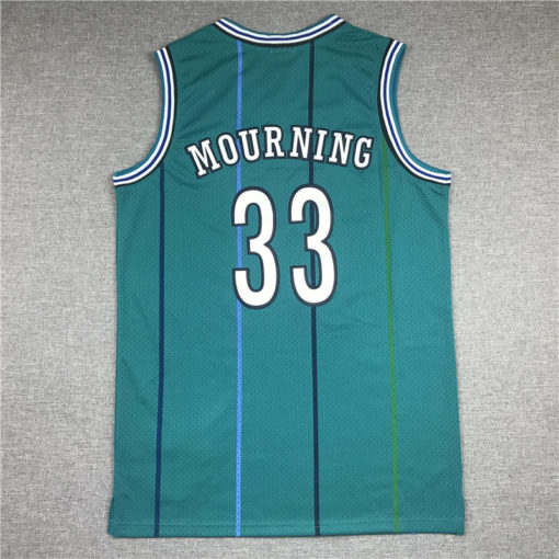 Alonzo Mourning 33 Charlotte Hornets 1992-93 Throwback Jersey Alonzo Mourning 33 Charlotte Hornets 1992-93 Throwback Jersey