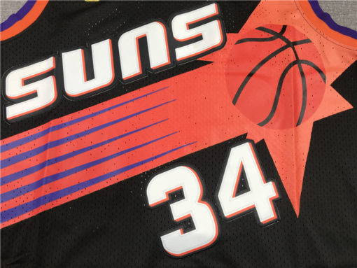 Charles Barkley 34 Phoenix Suns M&N Black Home Throwback Jersey Charles Barkley 34 Phoenix Suns M&N Black Home Throwback Jersey