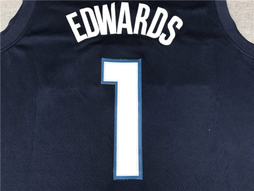Anthony Edwards 5 Minnesota Timberwolves 2020-21 Statement Navy Jersey Anthony Edwards 5 Minnesota Timberwolves 2020-21 Statement Navy Jersey