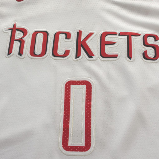 Russell Westbrook 0 Houston Rockets 2019-20 Jersey White-Association Edition Russell Westbrook 0 Houston Rockets 2019-20 Jersey White-Association Edition