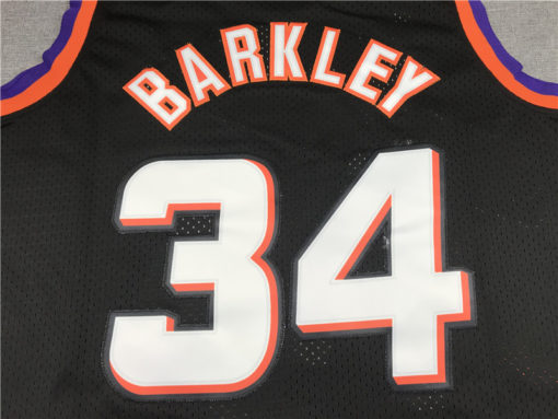 Charles Barkley 34 Phoenix Suns M&N Black Home Throwback Jersey Charles Barkley 34 Phoenix Suns M&N Black Home Throwback Jersey