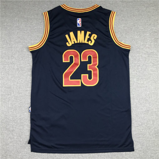 LeBron James 23 Cleveland Cavaliers Navy Swingman Jersey LeBron James 23 Cleveland Cavaliers Navy Swingman Jersey