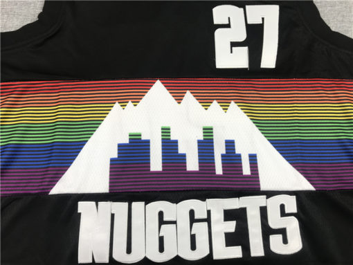 Jamal Murray 27 Denver Nuggets 2019-20 Black City Edition Jersey Jamal Murray 27 Denver Nuggets 2019-20 Black City Edition Jersey