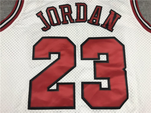 Michael Jordan 23 Chicago Bulls All-Star 1998 HWC White Jersey Michael Jordan 23 Chicago Bulls All-Star 1998 HWC White Jersey