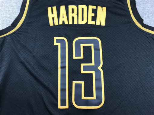 James Harden 13 Brooklyn Nets 2020 Golden Edition Limited Black Jersey James Harden 13 Brooklyn Nets 2020 Golden Edition Limited Black Jersey