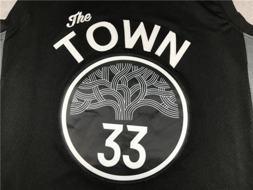 James Wiseman 33 Golden State Warriors 2020 City Black Jersey James Wiseman 33 Golden State Warriors 2020 City Black Jersey