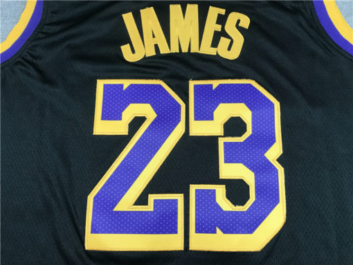 LeBron James 23 Los Angeles Lakers 2021 Black Earned Edition Jersey LeBron James 23 Los Angeles Lakers 2021 Black Earned Edition Jersey