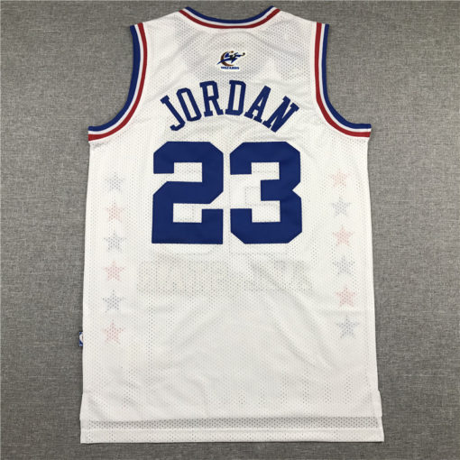 Michael Jordan 23 All-Star East 1988 White Jersey Michael Jordan 23 All-Star East 1988 White Jersey