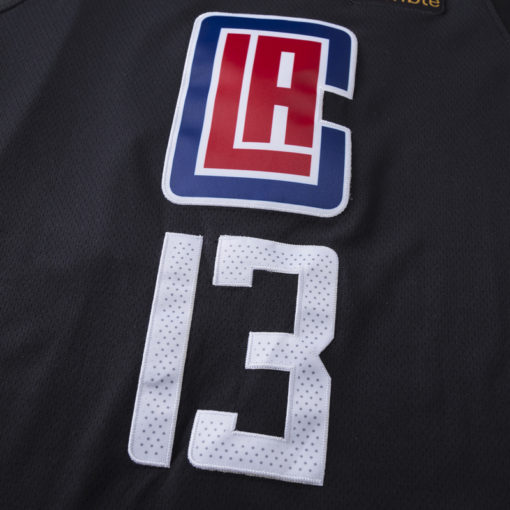 Paul George 13 Los Angeles Clippers 2020 Black Jersey Paul George 13 Los Angeles Clippers 2020 Black Jersey