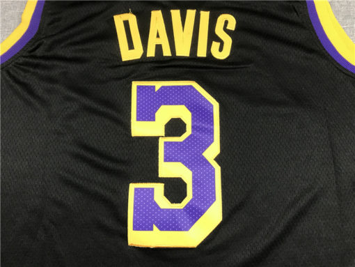 Anthony Davis 3 Los Angeles Lakers 2021 Black Earned Edition Jersey Anthony Davis 3 Los Angeles Lakers 2021 Black Earned Edition Jersey