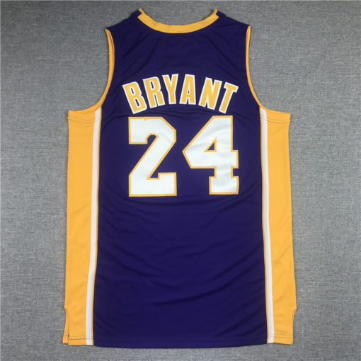 Kobe Bryant 24 Los Angeles Lakers M&N 2006-07 Purple Jersey Kobe Bryant 24 Los Angeles Lakers M&N 2006-07 Purple Jersey