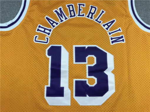 Wilt Chamberlain 13 Los Angeles Lakers Gold Hardwood Classic Swingman Jersey Wilt Chamberlain 13 Los Angeles Lakers Gold Hardwood Classic Swingman Jersey