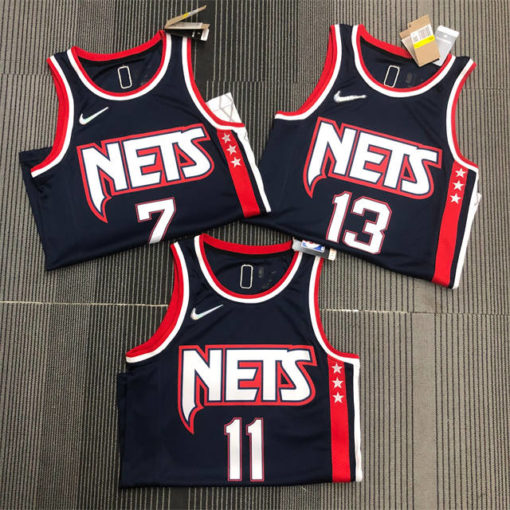 James Harden 13 Brooklyn Nets 2021-22 City Edition Navy Blue Swingman Jersey James Harden 13 Brooklyn Nets 2021-22 City Edition Navy Blue Swingman Jersey