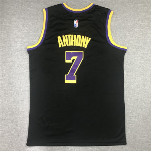 Carmelo Anthony 7 Los Angeles Lakers 2021 Black Earned Edition Jersey Carmelo Anthony 7 Los Angeles Lakers 2021 Black Earned Edition Jersey