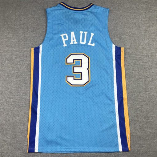 Chris Paul 3 New Orleans Hornets 2005-06 Teal Throwback Swingman Jersey Chris Paul 3 New Orleans Hornets 2005-06 Teal Throwback Swingman Jersey