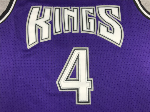 Chris Webber 4 Sacramento Kings 98-99 Kings Purple Jersey Chris Webber 4 Sacramento Kings 98-99 Kings Purple Jersey