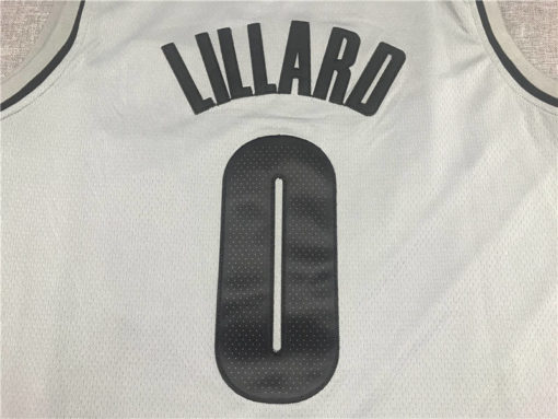 Damian Lillard 0 Portland Trail Blazers Gray 2021 Earned Edition Jersey Damian Lillard 0 Portland Trail Blazers Gray 2021 Earned Edition Jersey