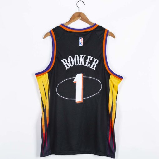 Devin Booker 1 Phoenix Suns 2022 Black City Edition Jersey Devin Booker 1 Phoenix Suns 2022 Black City Edition Jersey