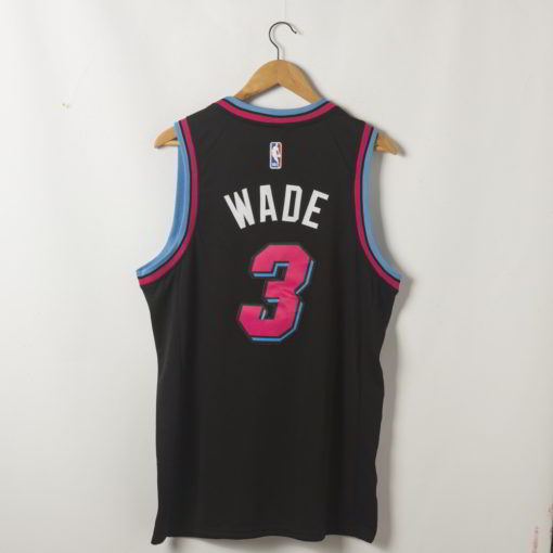 Dwyane Wade #3 Miami Heat 2019-20 Vice Night Black Swingman Jersey Dwyane Wade #3 Miami Heat 2019-20 Vice Night Black Swingman Jersey